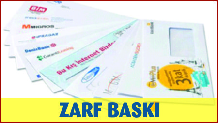 Zarf Fiyatları